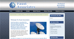 Desktop Screenshot of faustassociates.com